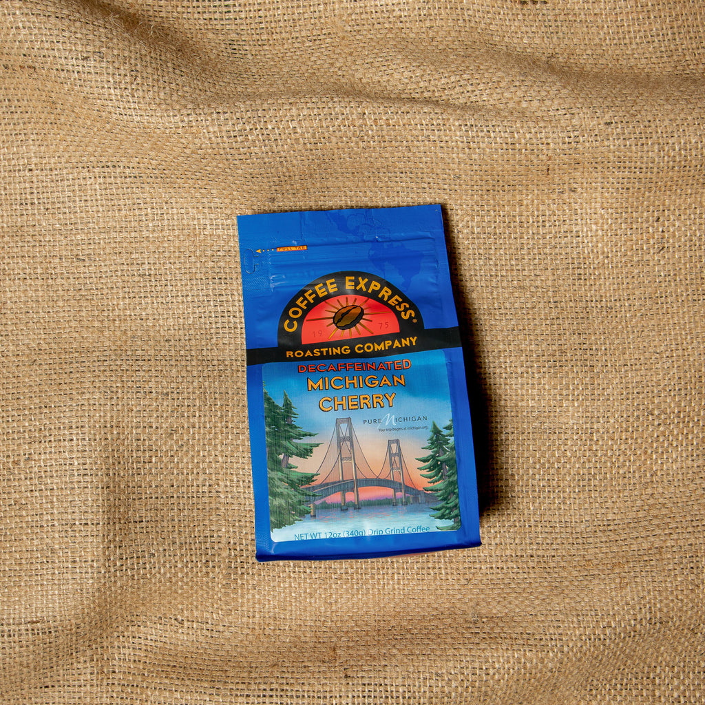 Decaf Michigan Cherry Coffee - DeVries & Co