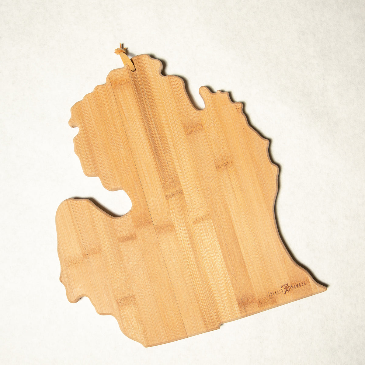 Michigan Cutting Board and Cheese Knife